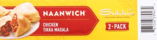 Sukhi's Chicken Tikka Masala Naanwich Perspective: bottom