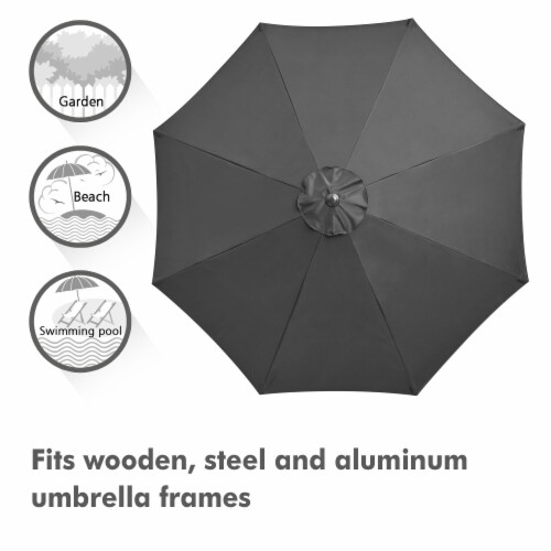 Patio umbrella clearance replacement canopy