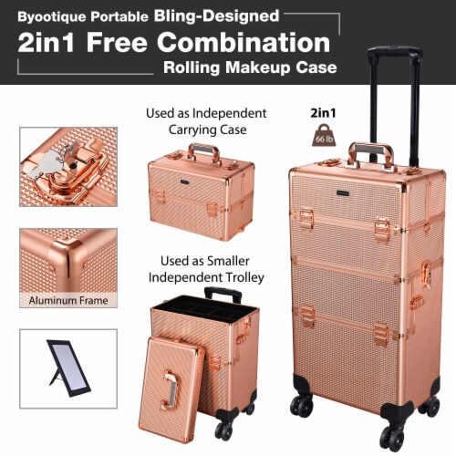 Byootique Rolling Makeup Case 2in1