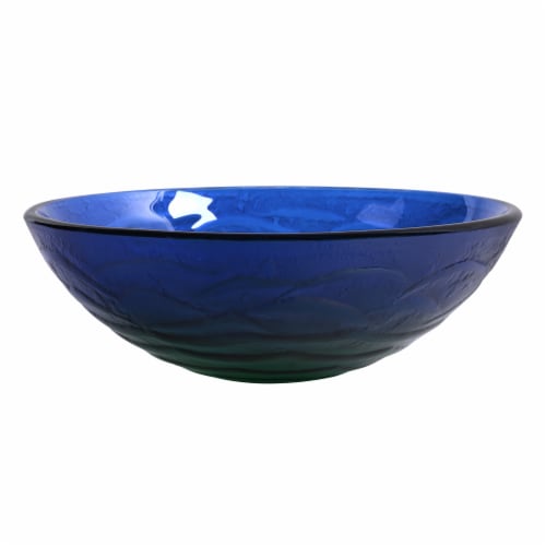 Aquaterior Round Tempered Glass Vessel Sink Vanity Above Counter Basin 2 Packs Perspective: bottom