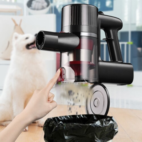 Yescom Cordless 4-in-1 Vacuum Cleaner Handheld Vac Stick Pet Hair Cleaning Home Carpet Floor Perspective: bottom