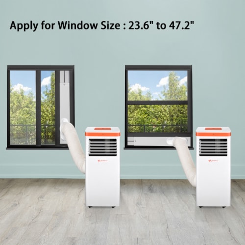 Yescom 4-in-1 10,000 BTU Portable Air Conditioner Dehumidifier with Window Kit Remote Control Perspective: bottom