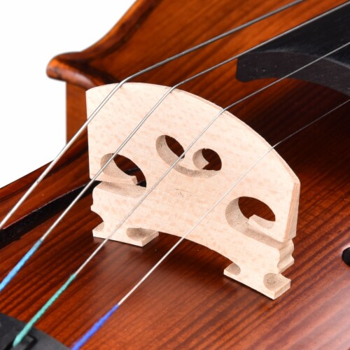 Yescom 2 Pcs Violin Bridge for 4 4 Maple Wood 3 Set 3 4 Violin String Ball End 1 Gerbes Super Markets