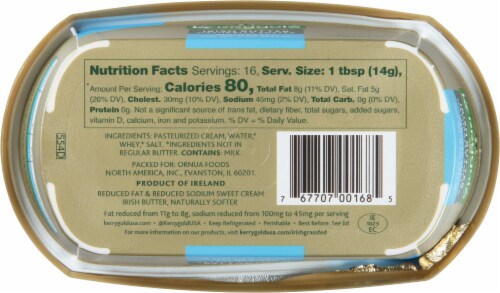 Kerrygold Reduced Fat Irish Butter Perspective: bottom