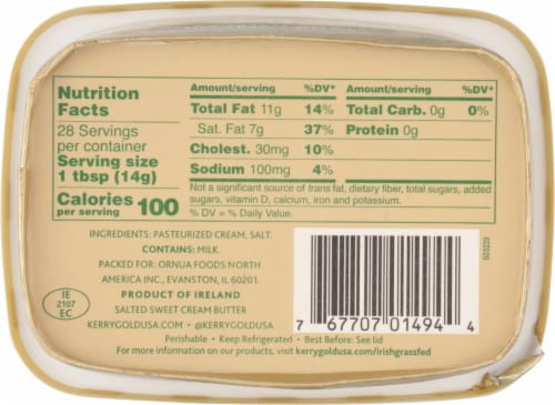 Kerrygold™ Softer Butter Tub Perspective: bottom