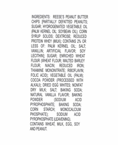 REESE'S MINUTE MUG CAKE MIX WITH 10 OZ CERAMIC MUG Perspective: bottom