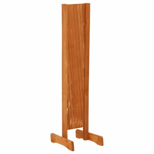 Garden Trellis Fence Orange 47.2 x35.4 Solid Firwood Perspective: bottom