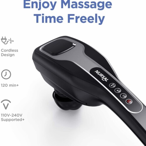 Rechargeable Back Massager for Back Pain Relief Muscles, Foot, Neck,  Shoulder, Leg, Electric, 1 unit - Kroger