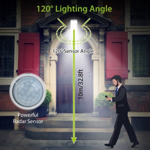 Solar Street Path Light Outdoor 180Leds Radar Sensor Remote Solar Street Path Light Outdoor 180Leds Radar Sensor Remote