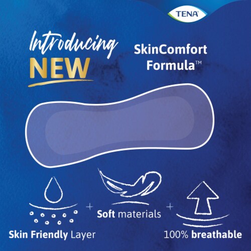 Tena Intimates Extra Coverage Overnight Incontinence Pads For Women, 28 ct  - Kroger