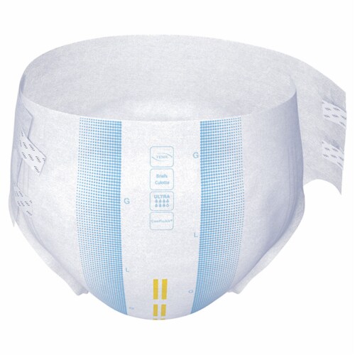TENA ProSkin Ultra Adult Incontinence Brief L Heavy Absorbency Breathable, 67300, 40 Ct Perspective: bottom