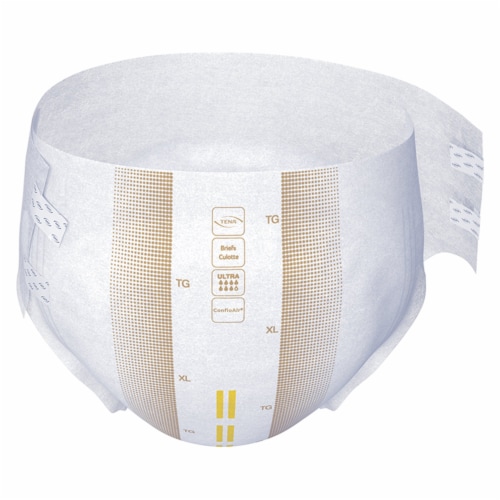 TENA ProSkin Ultra Incontinence Brief XL Breathable, 68010, 15 Ct Perspective: bottom
