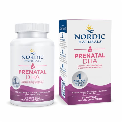 Nordic Naturals® Prenatal DHA Soft Gels Perspective: bottom