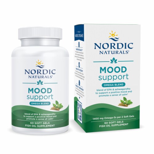 Nordic Naturals® Mood Support Omega Blend Soft Gels Perspective: bottom