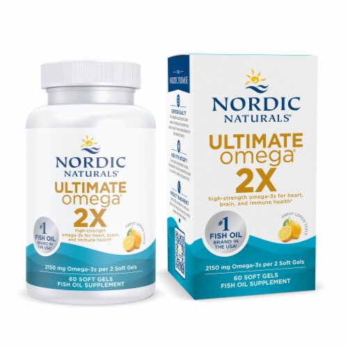 Nordic Naturals® Ultimate Omega® Softgels Perspective: bottom