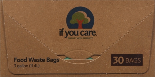 If You Care 3 Gallon Certified Compostable Food Waste Bags Perspective: bottom