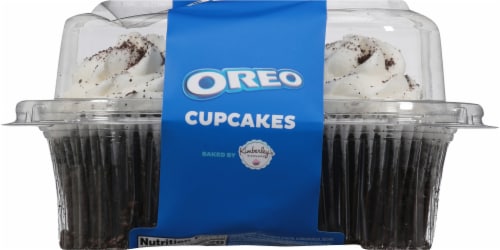 Kimberley's Bakeshoppe Oreo Cookies & Creme Gourmet Cupcakes Perspective: bottom