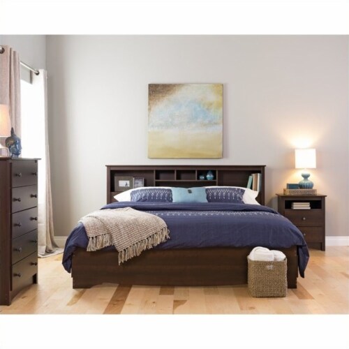 Prepac king discount bookcase headboard