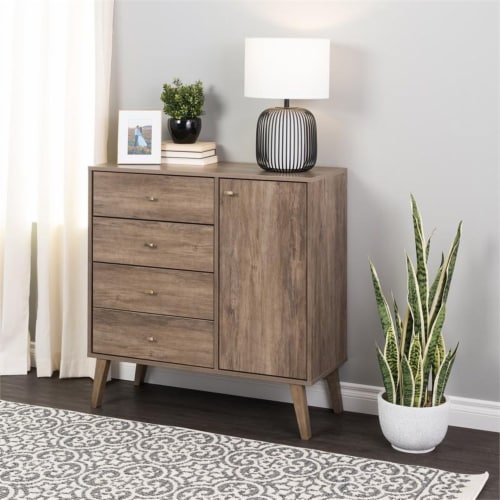 Prepac milo mid century modern discount