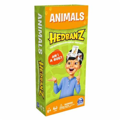 Hedbanz™ Animals Picture Guessing Card Game Perspective: bottom