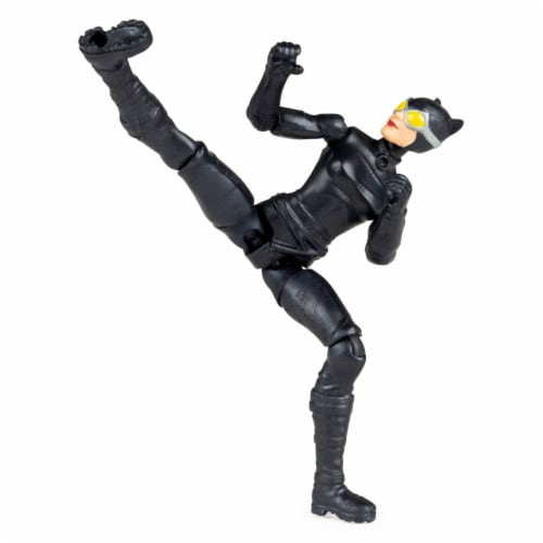 DC Comics Batman 4-inch Action Figure with Surprise Accessories - Catwoman Perspective: bottom