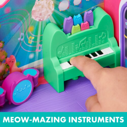 Spin Master™ Gabby's Dollhouse Daniel James Catnip's Groovy Music Room Perspective: bottom