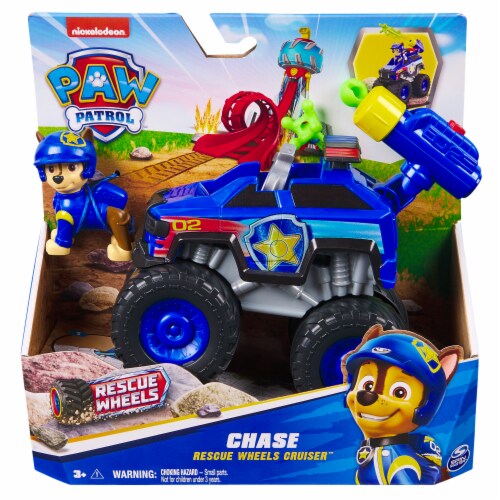 PAW Patrol™ Chase Rescue Wheels Cruiser™ Toy Truck Perspective: bottom