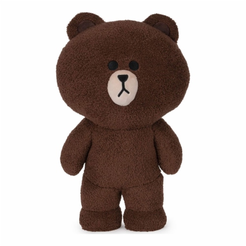 Gund Line Friends Brown Bear 14 Inch Plush Figure 6054354, 1 Unit - City  Market