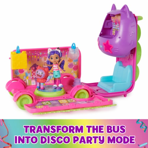 Gabby's Dollhouse Celebration Party Bus Playset Perspective: bottom