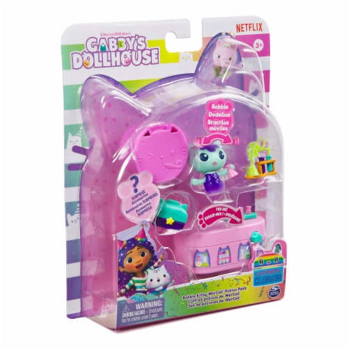 Gabby's Dollhouse Bobble Kitty "MerCat" Potion Pack Perspective: bottom