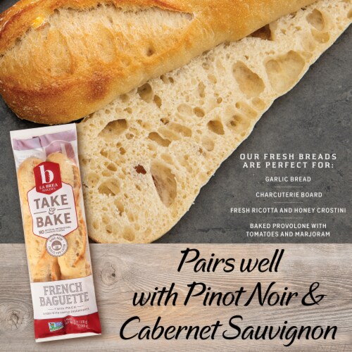 La Brea Bakery French Baguette Perspective: bottom