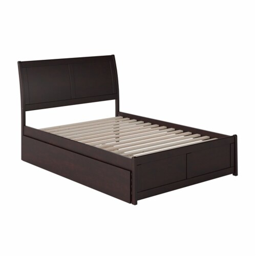 Espresso full size bed frame deals