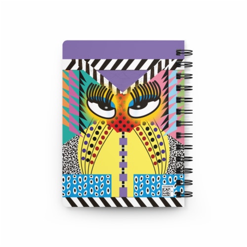 Lined Notebook Spiral Anime Character Owl College Ruled Notebook for Journaling Perspective: bottom