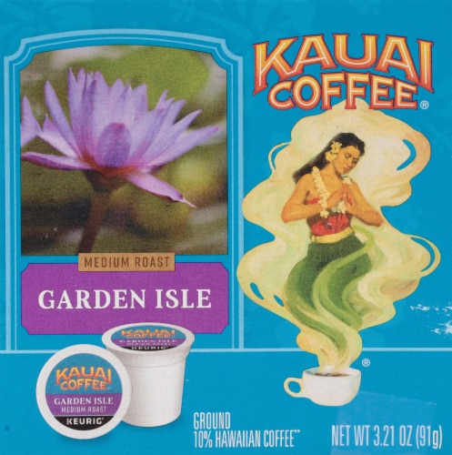 Kauai Coffee® Garden Isle Medium Roast K-Cup® Coffee Pods Perspective: bottom