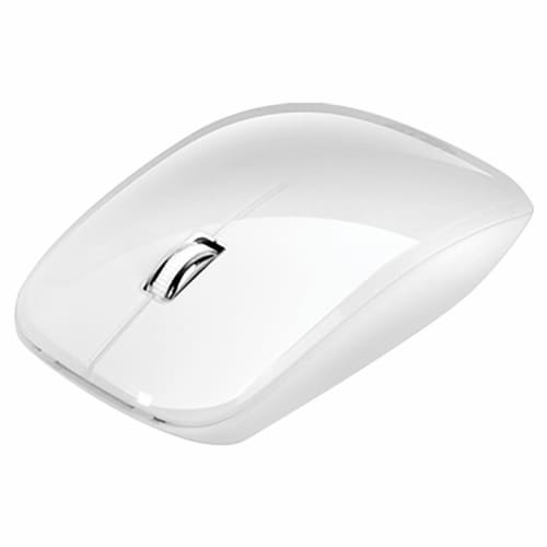 Adesso IMOUSE M300W Bluetooth Wireless Optical Mouse White Perspective: bottom