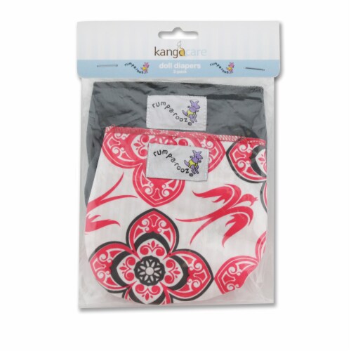 Kanga Care Rumparooz Doll Diaper Set - Destiny & Castle Perspective: bottom