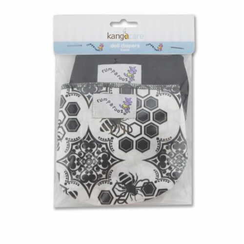 Kanga Care Rumparooz Doll Diaper Set - Unity & Phantom Perspective: bottom