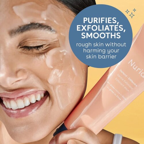 Nuria - Defend Face Exfoliator, Face Exfoliating Scrub Without Microbeads, Skin Care Perspective: bottom