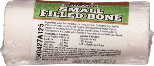 Redbarn® Peanut Butter Flavor Filled Bone Perspective: bottom