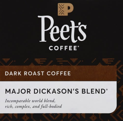Peet's Coffee® Major Dickason's Blend Dark Roast K-Cup Coffee Pods Perspective: bottom