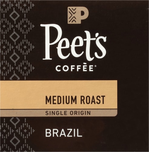 Peet's® Single-Origin Brazil Medium Roast K-Cup® Coffee Pods Perspective: bottom