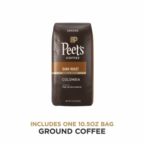 Peet's Coffee® Colombia Dark Roast Ground Coffee Perspective: bottom