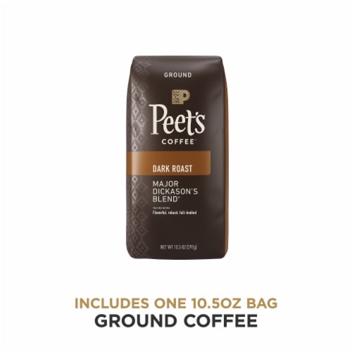Peet's® Major Dickason's Blend® Dark Roast Ground Coffee Perspective: bottom