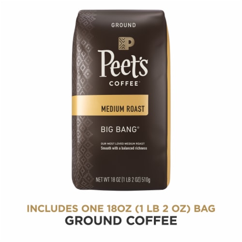 Peet's® Big Bang® Medium Roast Ground Coffee Perspective: bottom