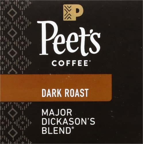 Peet's® Major Dickason's Blend® Dark Roast K-Cup® Coffee Pods Perspective: bottom