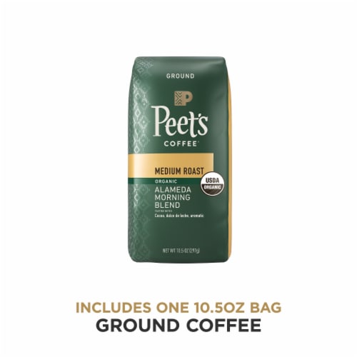 Peet's Coffee® Alameda Morning Blend Medium Roast Organic Ground Coffee Perspective: bottom