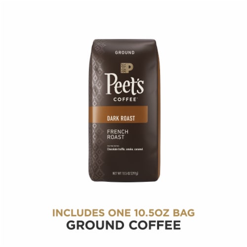 Peet's® French Roast Dark Roast Ground Coffee Perspective: bottom