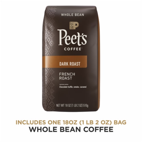 Peet's Coffee® French Roast Dark Roast Whole Bean Coffee Perspective: bottom