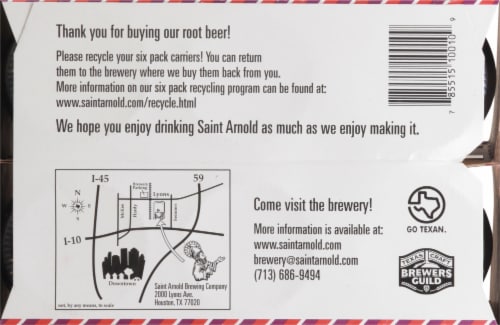 Saint Arnold Root Beer Perspective: bottom