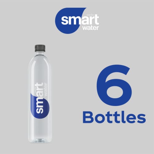 Smartwater Vapor Distilled Electrolyte Premium Water Bottles Perspective: bottom